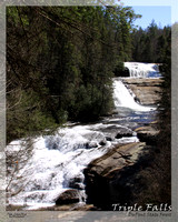 Triple Falls       Dupont State Forest